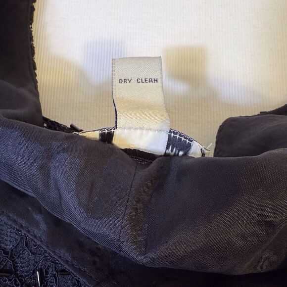 AMANDA SMITH Size 10 Tank Top Beaded Lace Black Cocktail Wedding Evening NWT - Picture 5 of 11